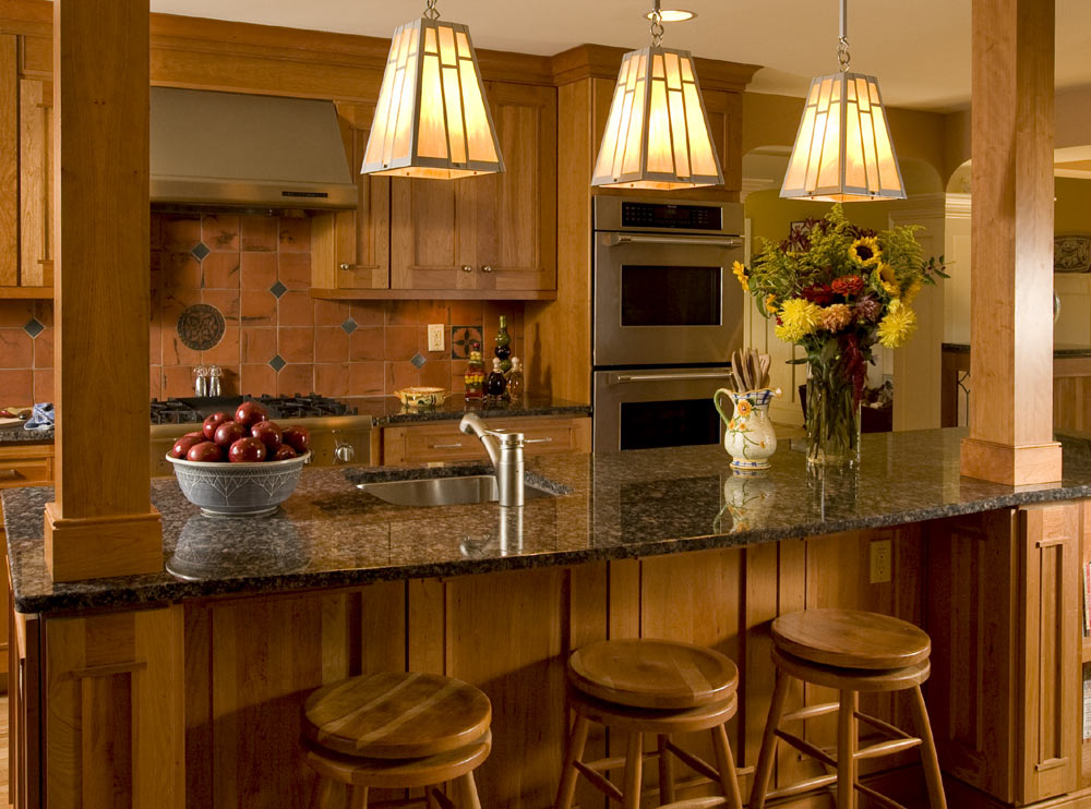 kitchen design ideas lighting photo - 6