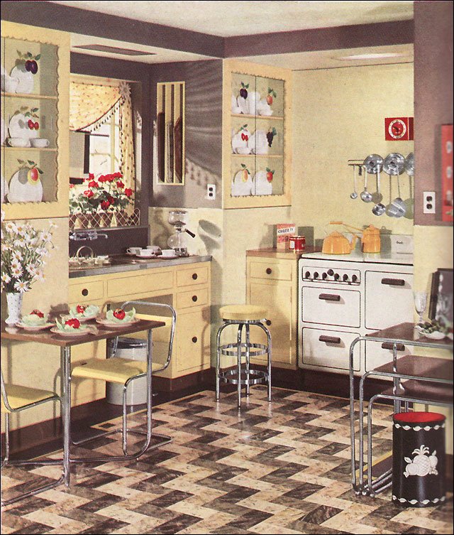 kitchen design ideas retro photo - 1
