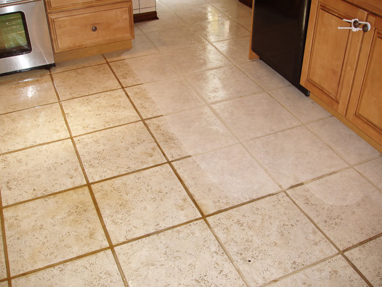 kitchen floor tile and grout cleaner photo - 7