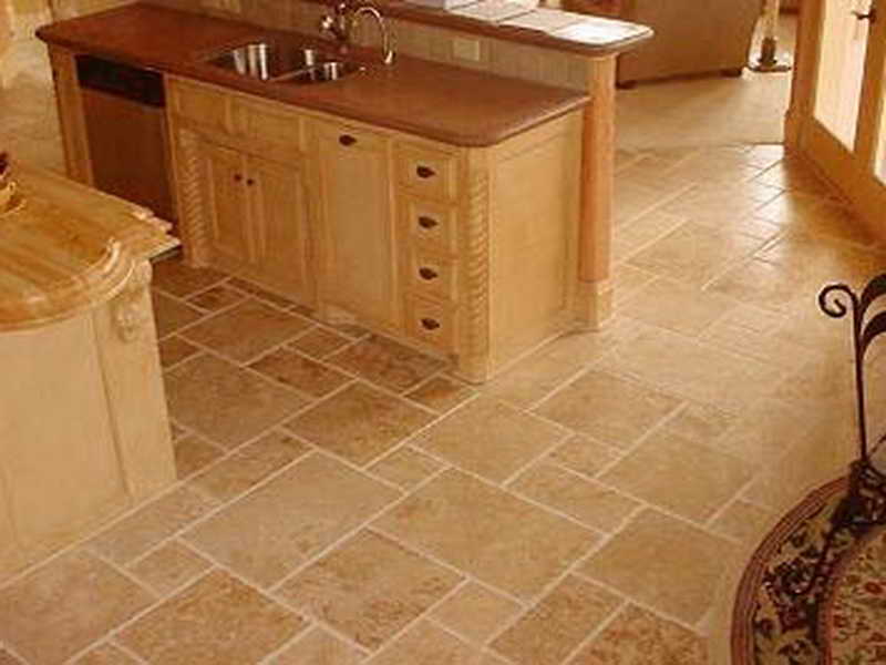 kitchen floor tile pattern ideas photo - 2