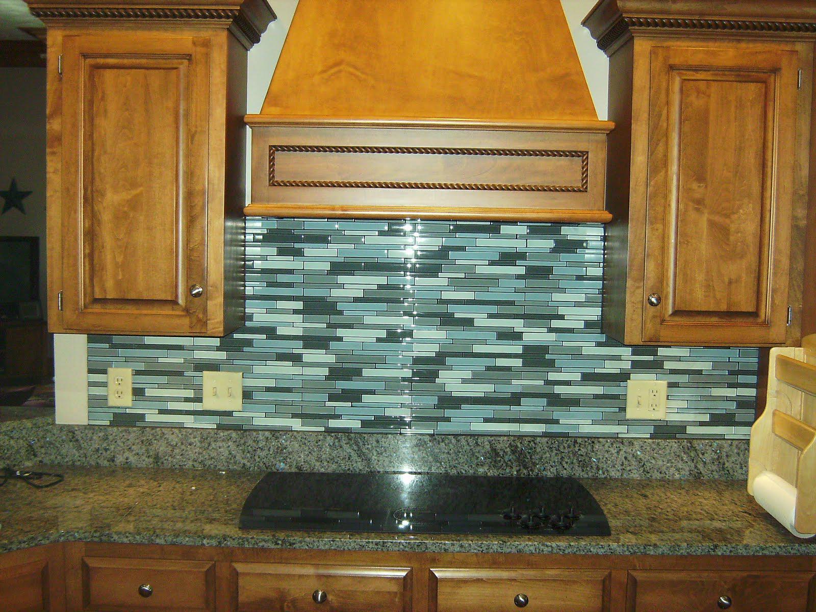 kitchen tile backsplash design ideas glass tile photo - 2
