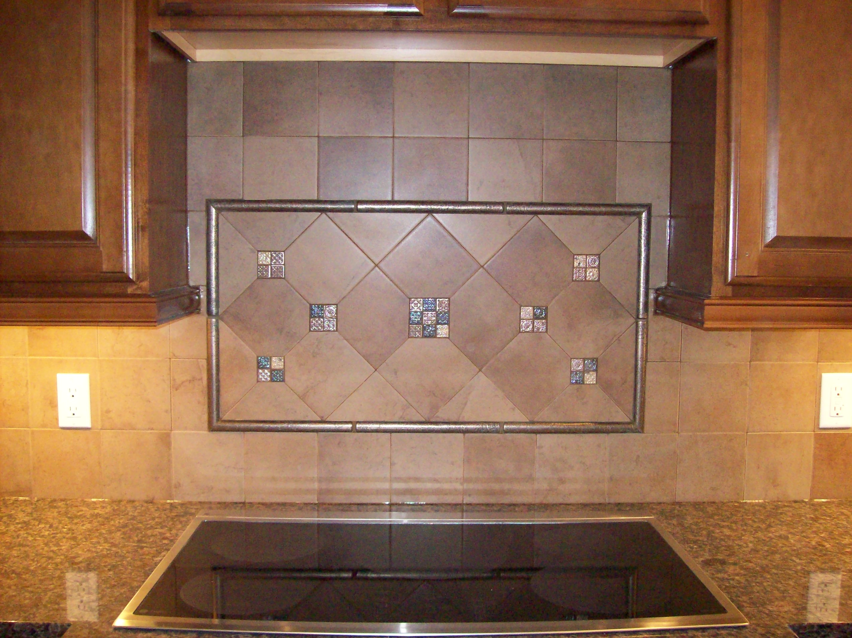 kitchen tile backsplash design ideas glass tile photo - 9