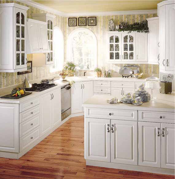 kitchen white cabinets decorating ideas photo - 6