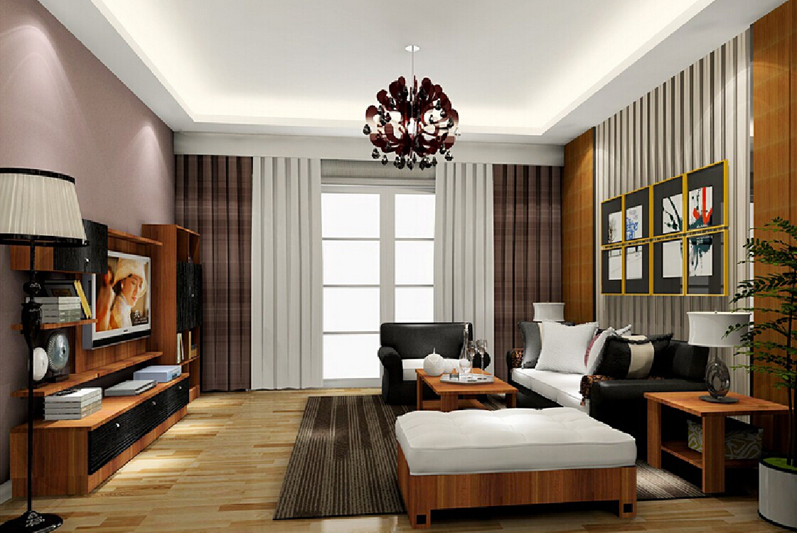 korean living room design photo - 2