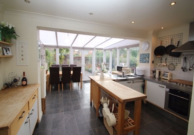 l shaped kitchen extensions photo - 8