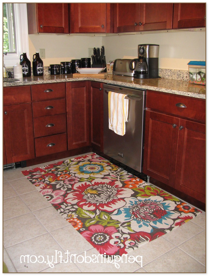 l shaped kitchen rug photo - 6