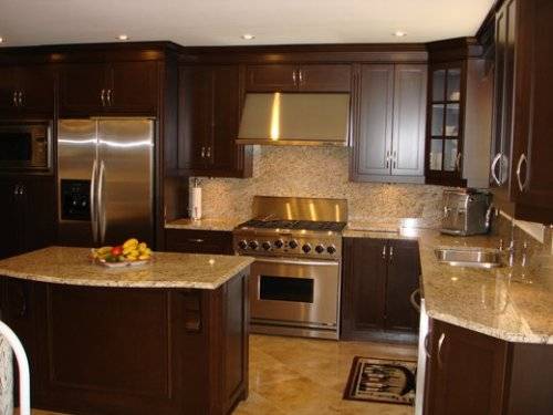 l shaped kitchen with island designs photo - 2