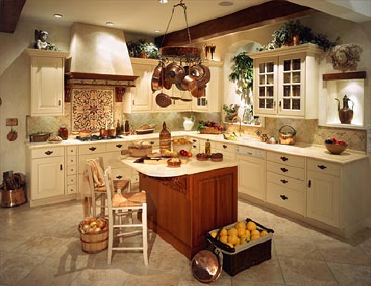 latest country kitchen designs photo - 2