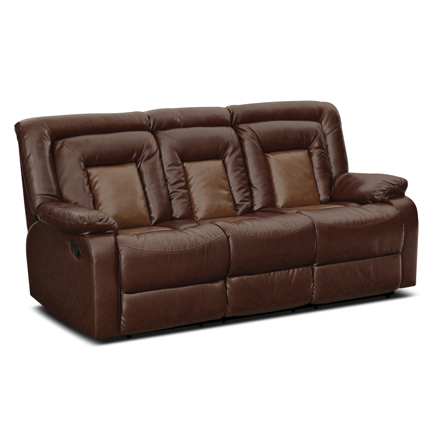 leather sectional sofa bed recliner photo - 10
