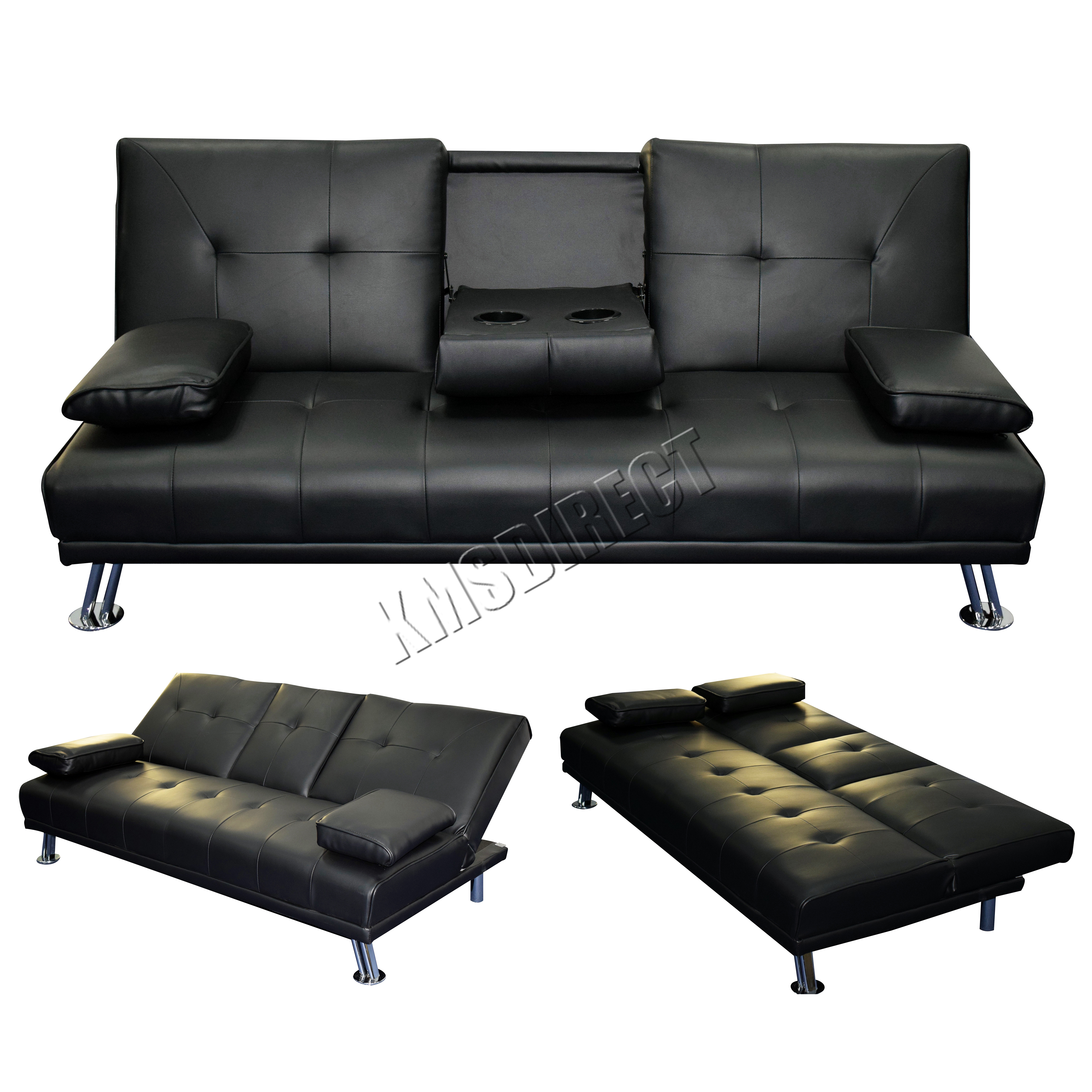 leather sectional sofa bed recliner photo - 6
