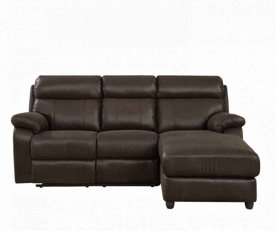 leather sectional sofa chaise recliner photo - 6