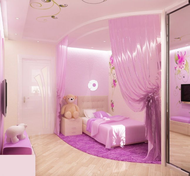 little girl room ideas pink photo - 3