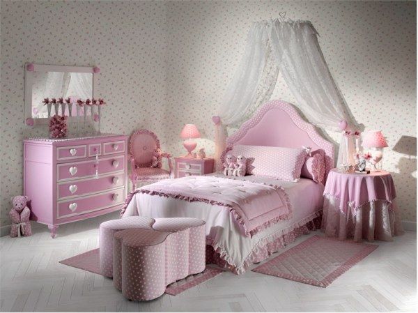 little girl room ideas pink photo - 8