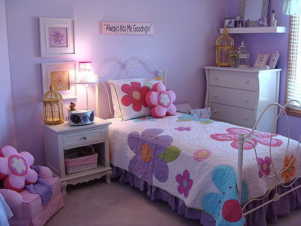little girl room ideas purple photo - 4