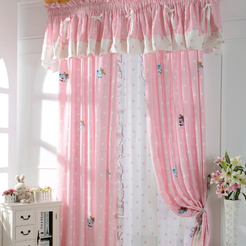 little girls room curtain ideas photo - 8