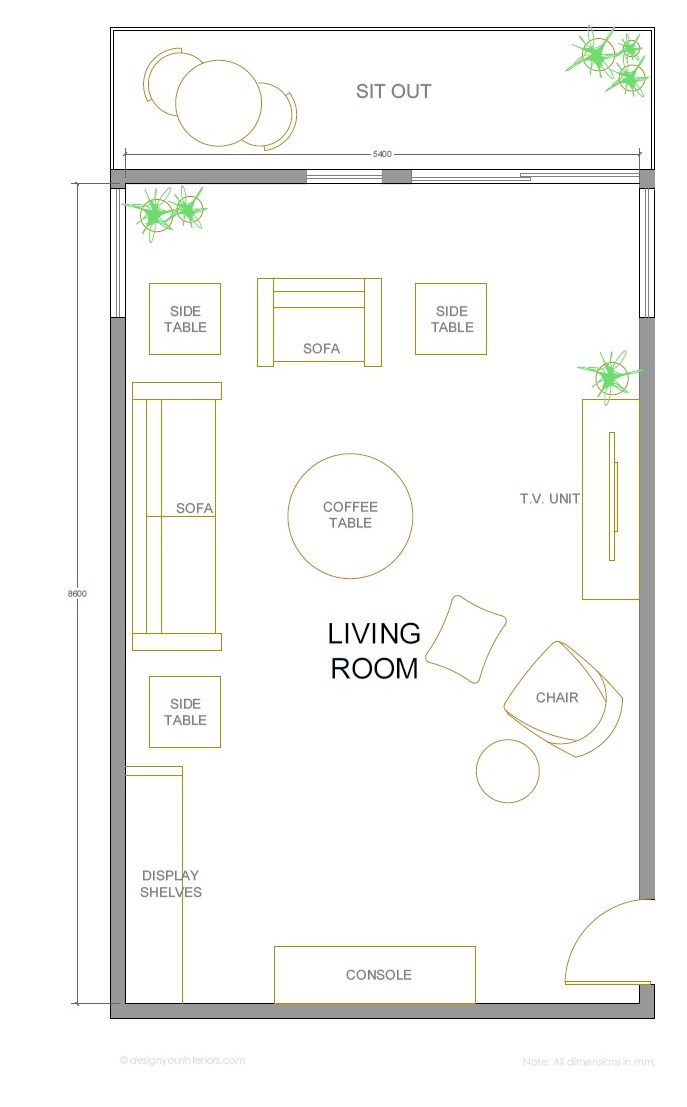 living room design layouts photo - 1
