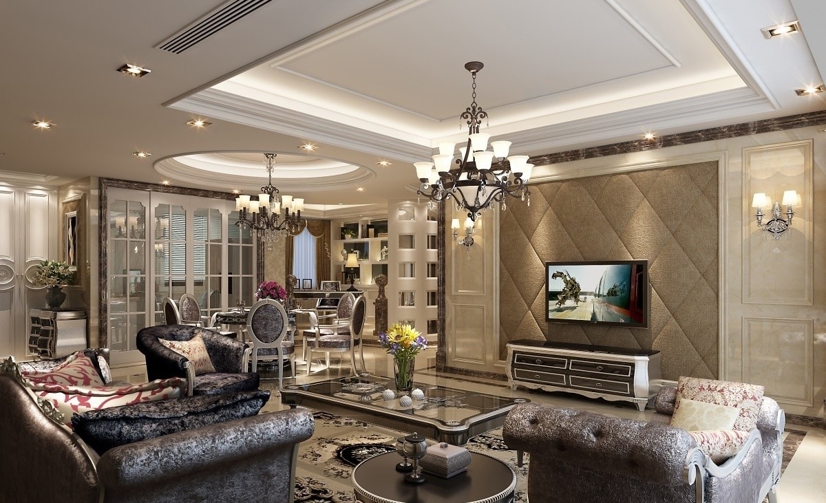 living room design luxury photo - 4