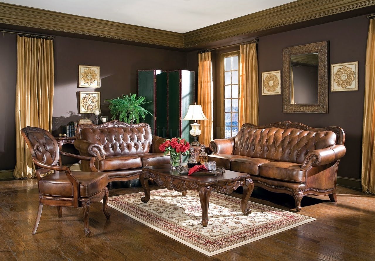 living room designs brown photo - 10