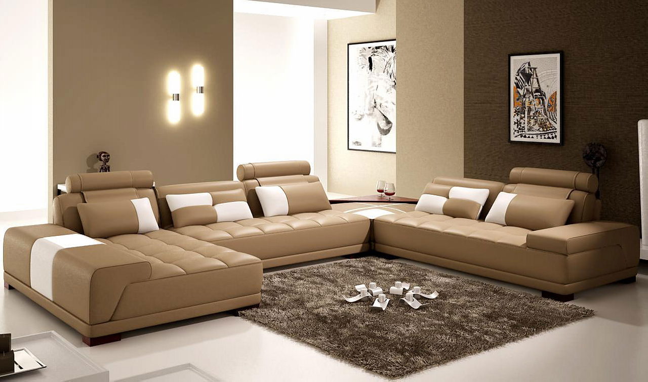 living room designs brown photo - 8
