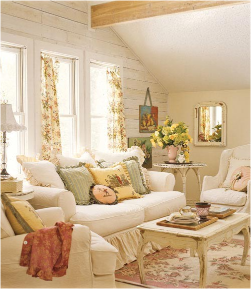 living room designs country photo - 1