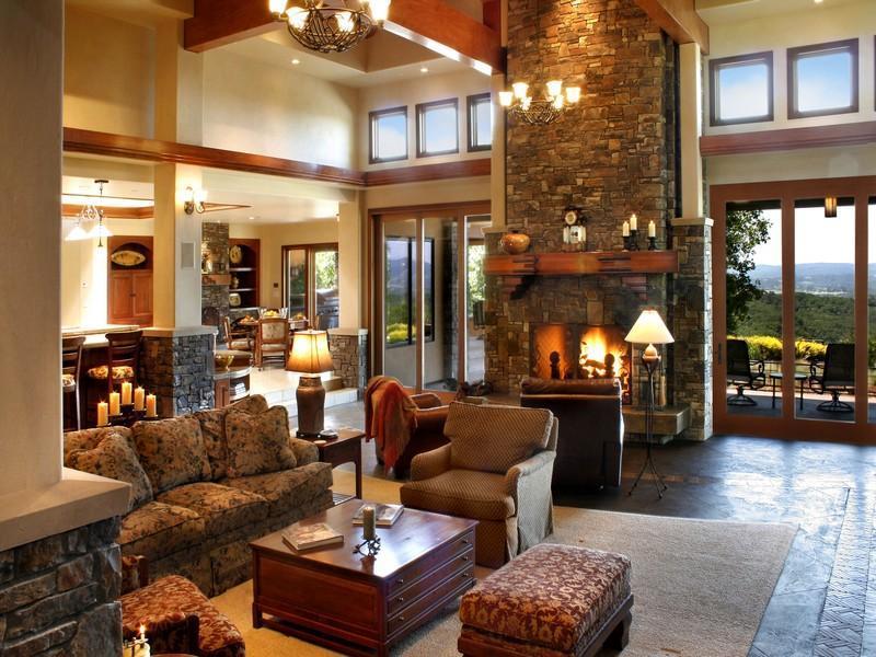 living room designs country photo - 6