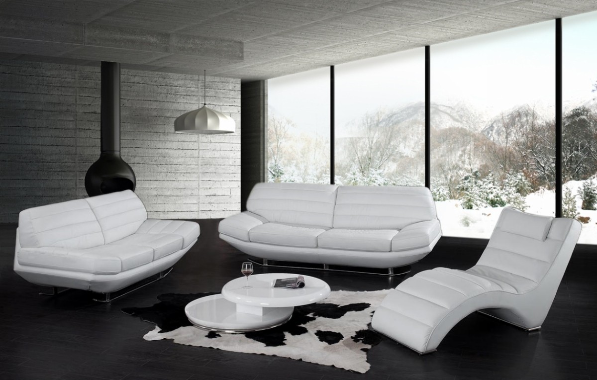 living room designs with white furniture photo - 6