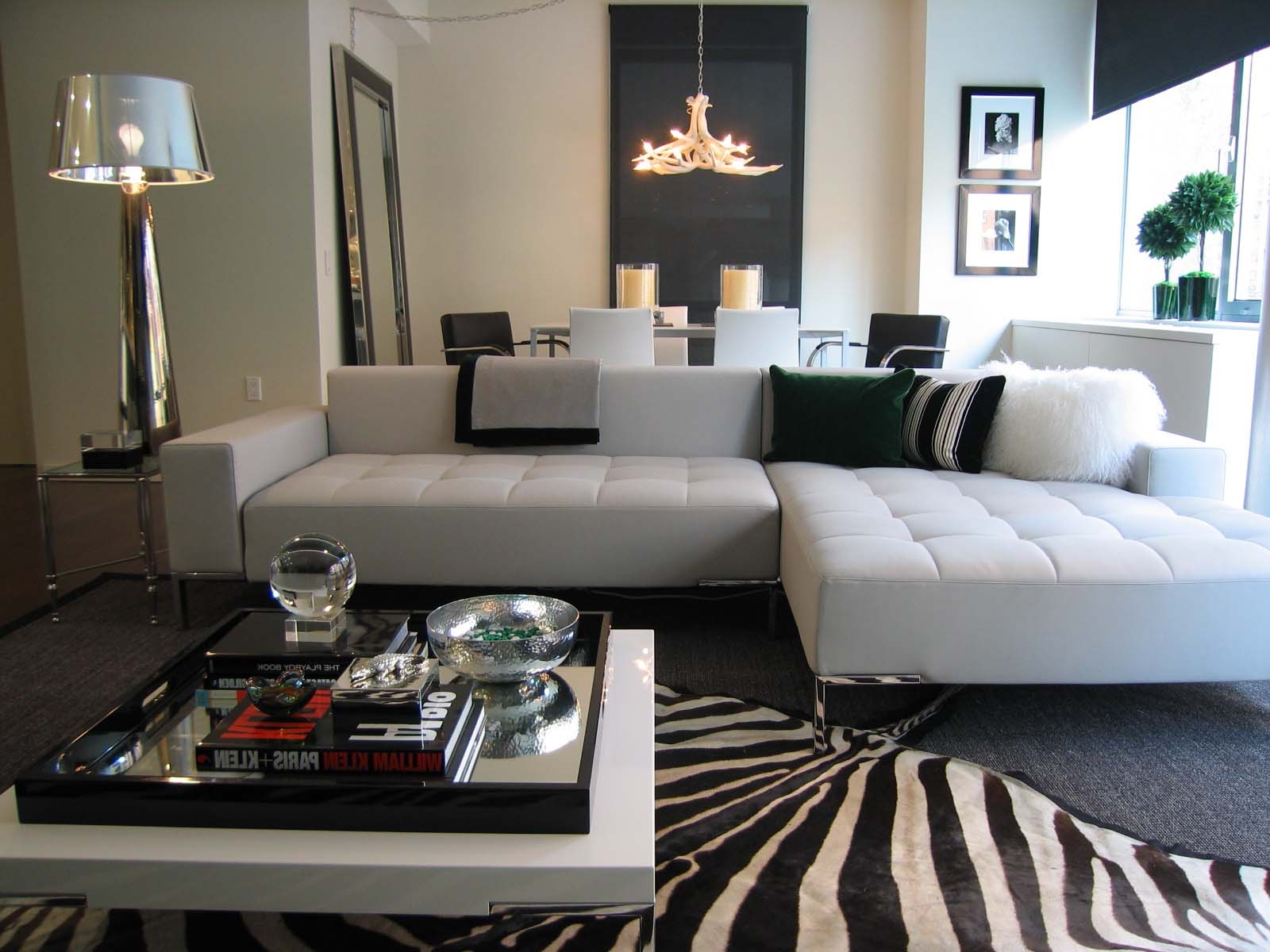 living room designs zebra photo - 5