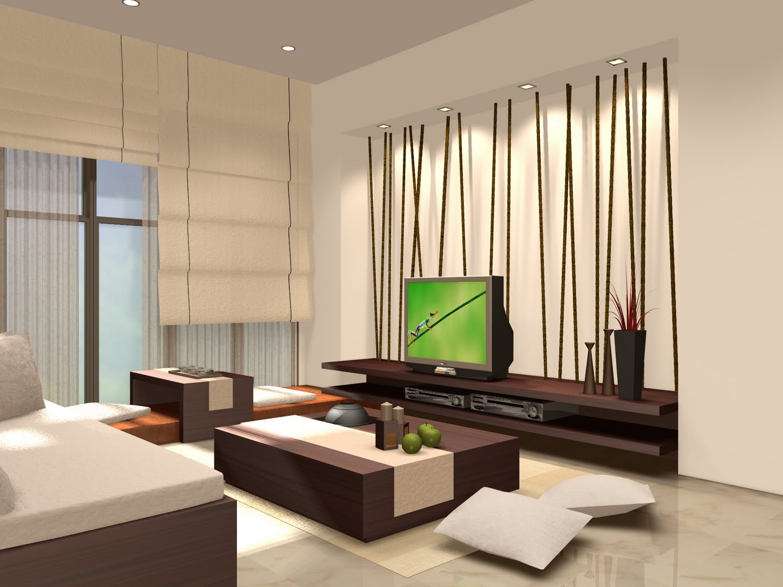 living room designs zen photo - 1