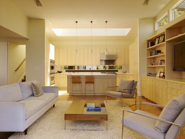 living room kitchen designs photo - 1