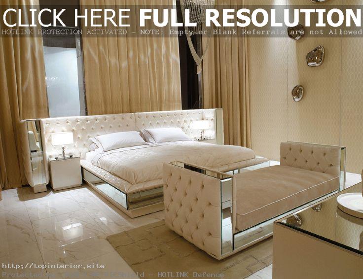 luxury mirrored bedroom furniture photo - 5