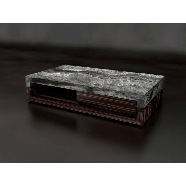marble coffee table design photo - 3