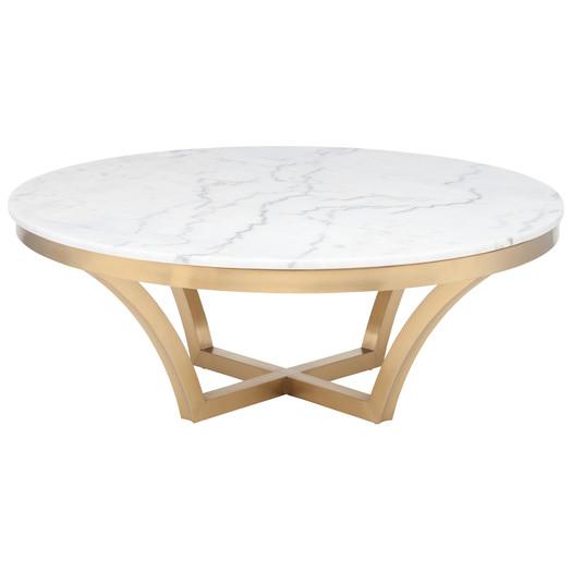 marble coffee table design photo - 7