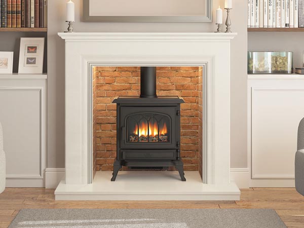 marble fire surrounds for wood burners photo - 4