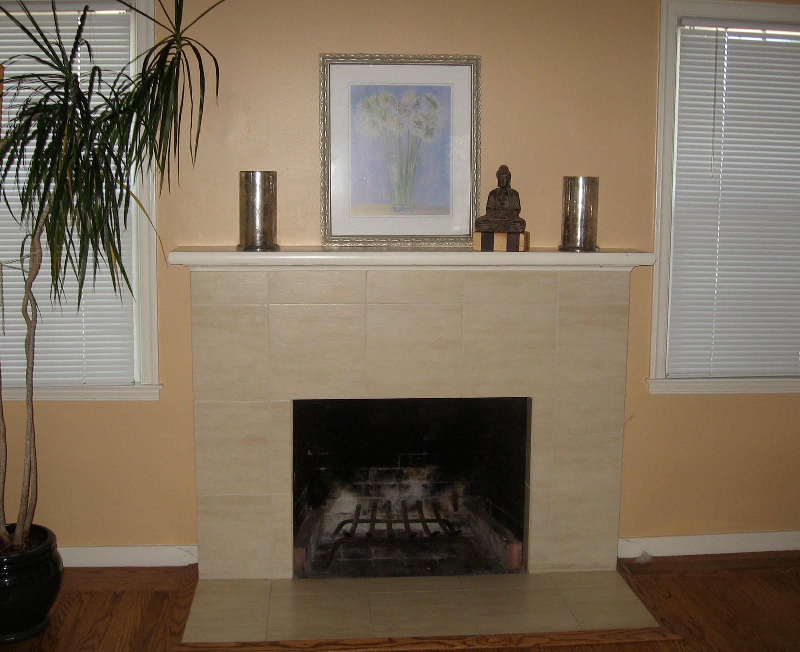 marble fireplace surround design ideas photo - 10