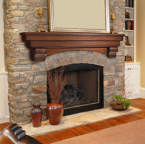 marble fireplace surround design ideas photo - 2