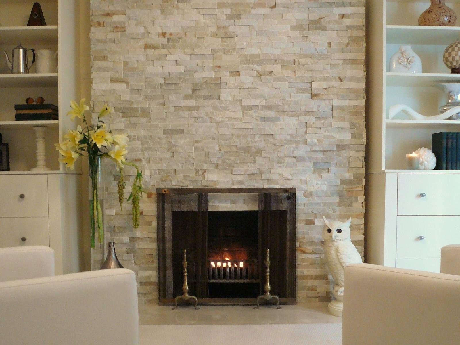marble fireplace surround ideas photo - 1
