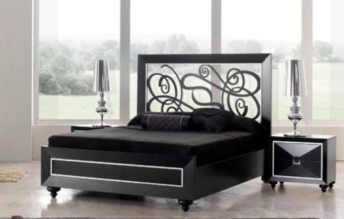 master bedroom black furniture photo - 1