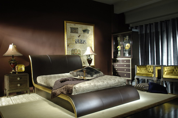 master bedroom black furniture photo - 3