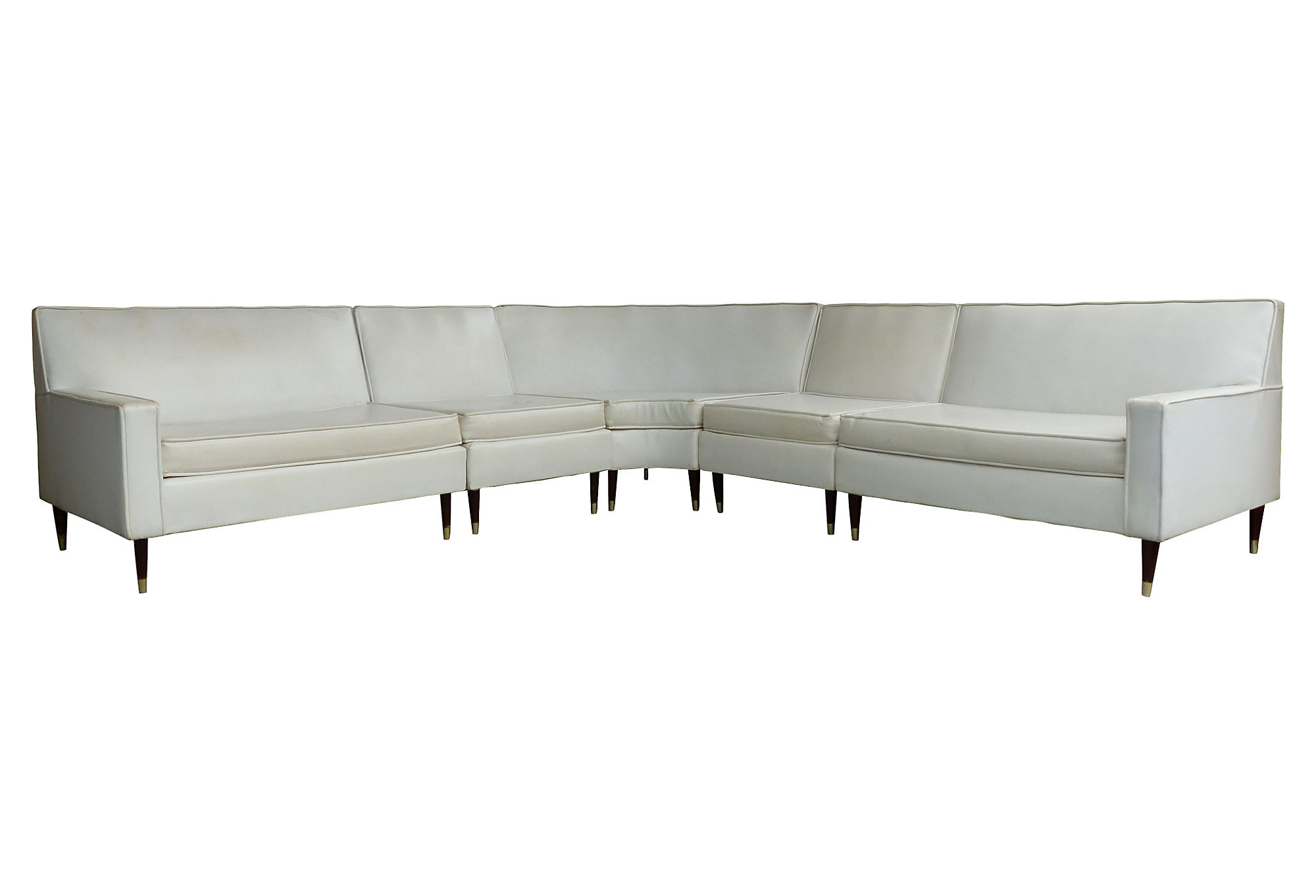 mid century modern sectional sofas photo - 1