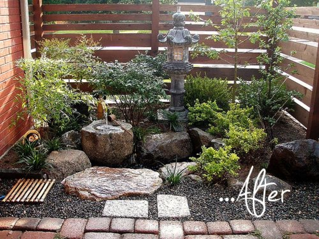 mini japanese garden design ideas photo - 6