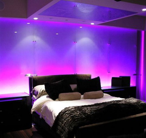 modern bedroom lighting photo - 3