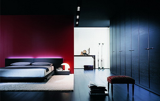 modern bedroom lighting design photo - 6