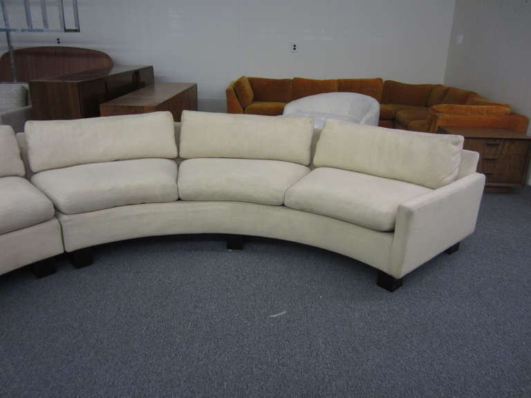 modern circular sectional sofas photo - 10