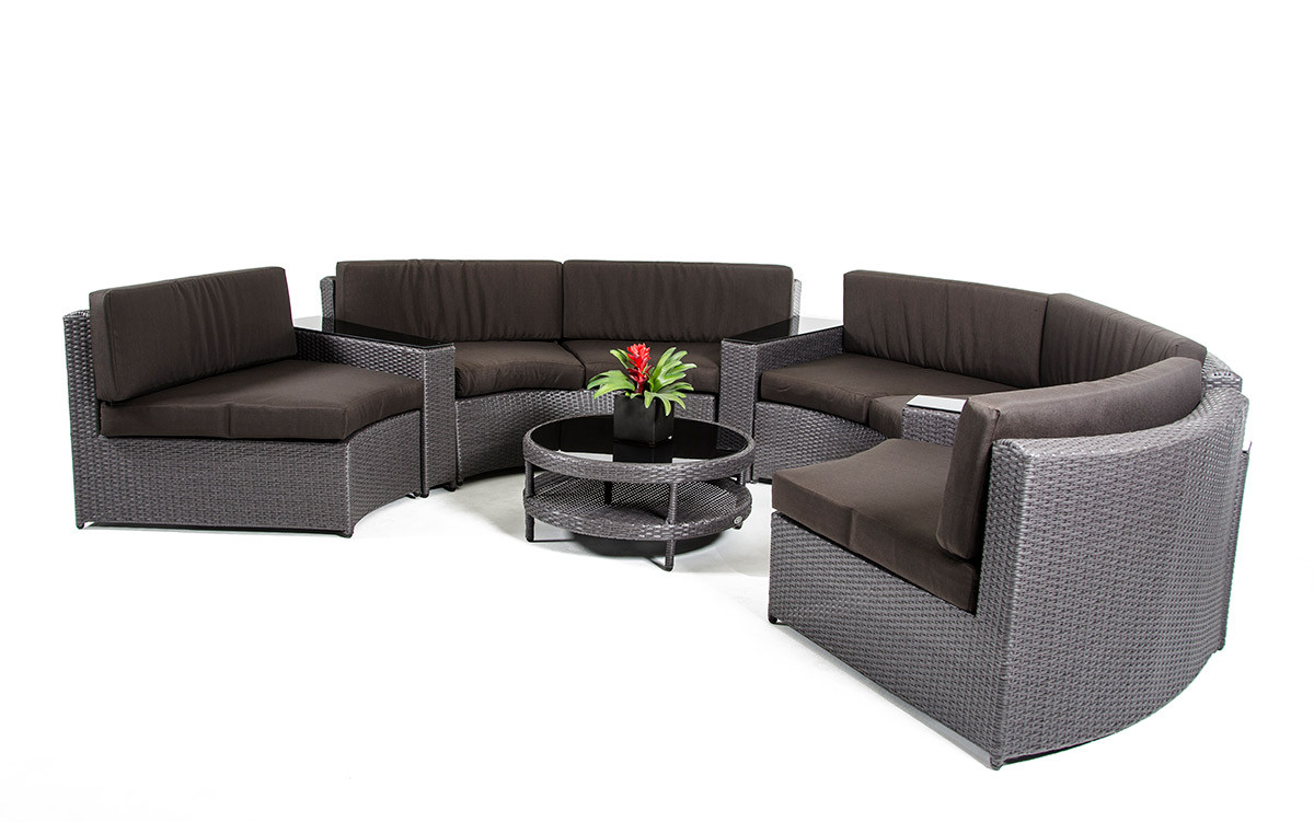 modern circular sectional sofas photo - 3