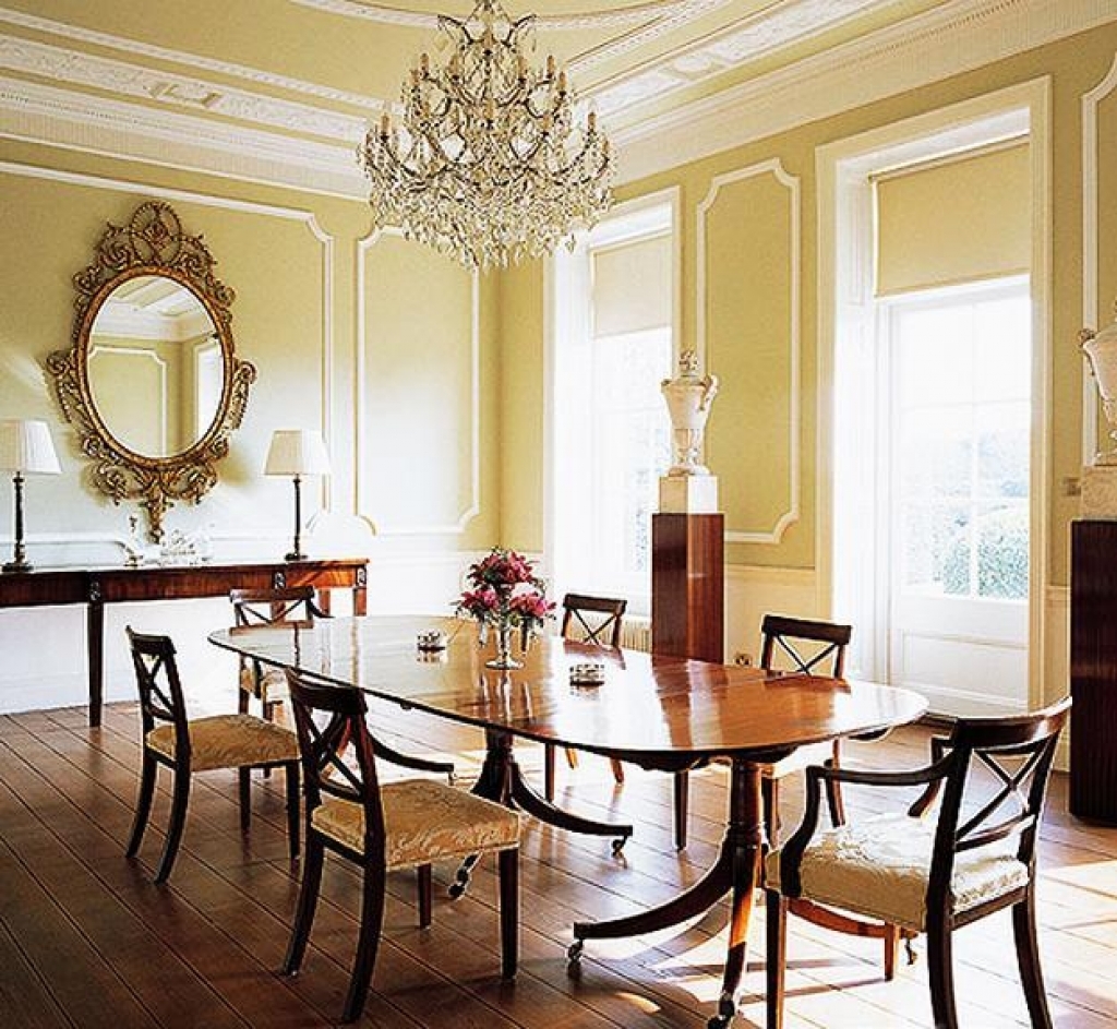modern classic dining room furniture photo - 8