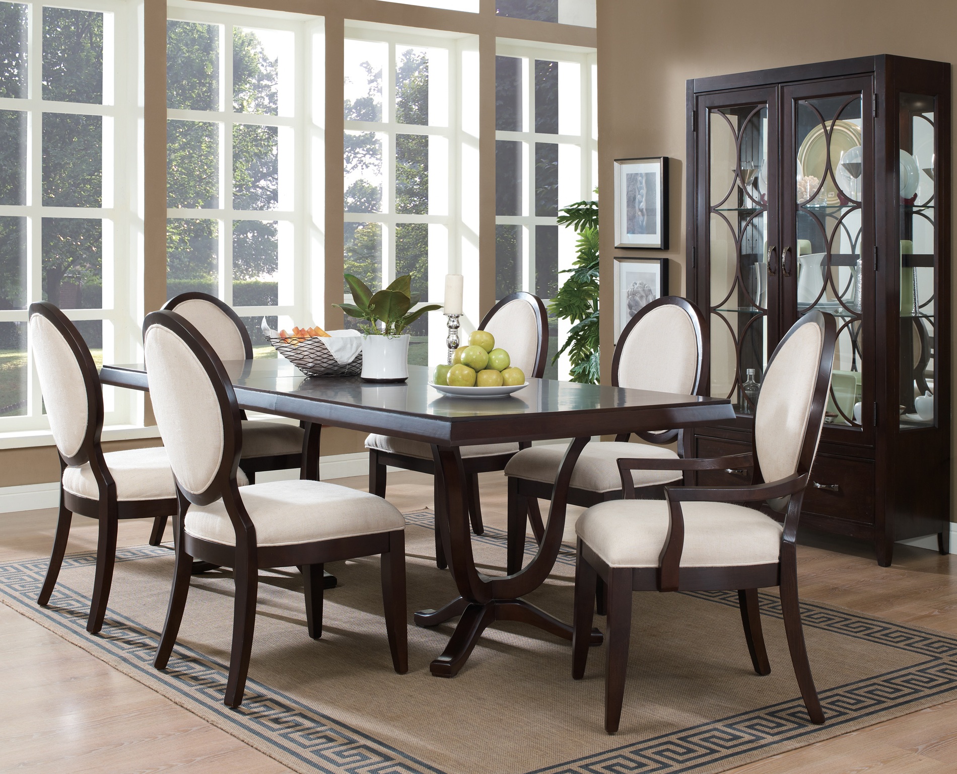 modern classic dining room sets photo - 3