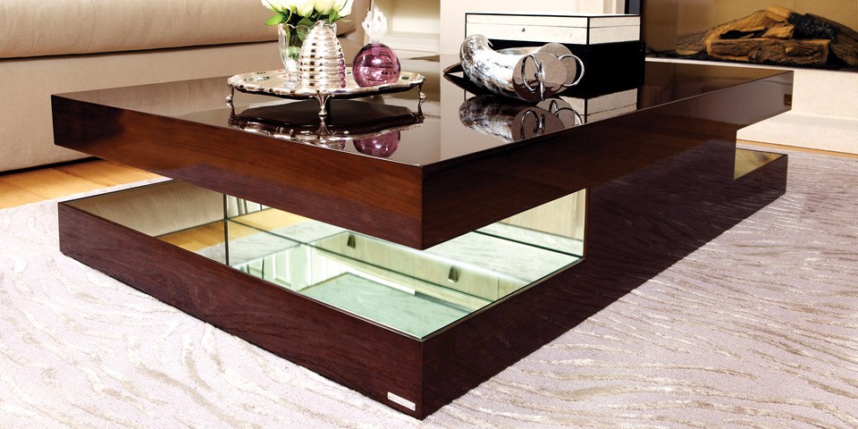 modern coffee tables glass top photo - 9