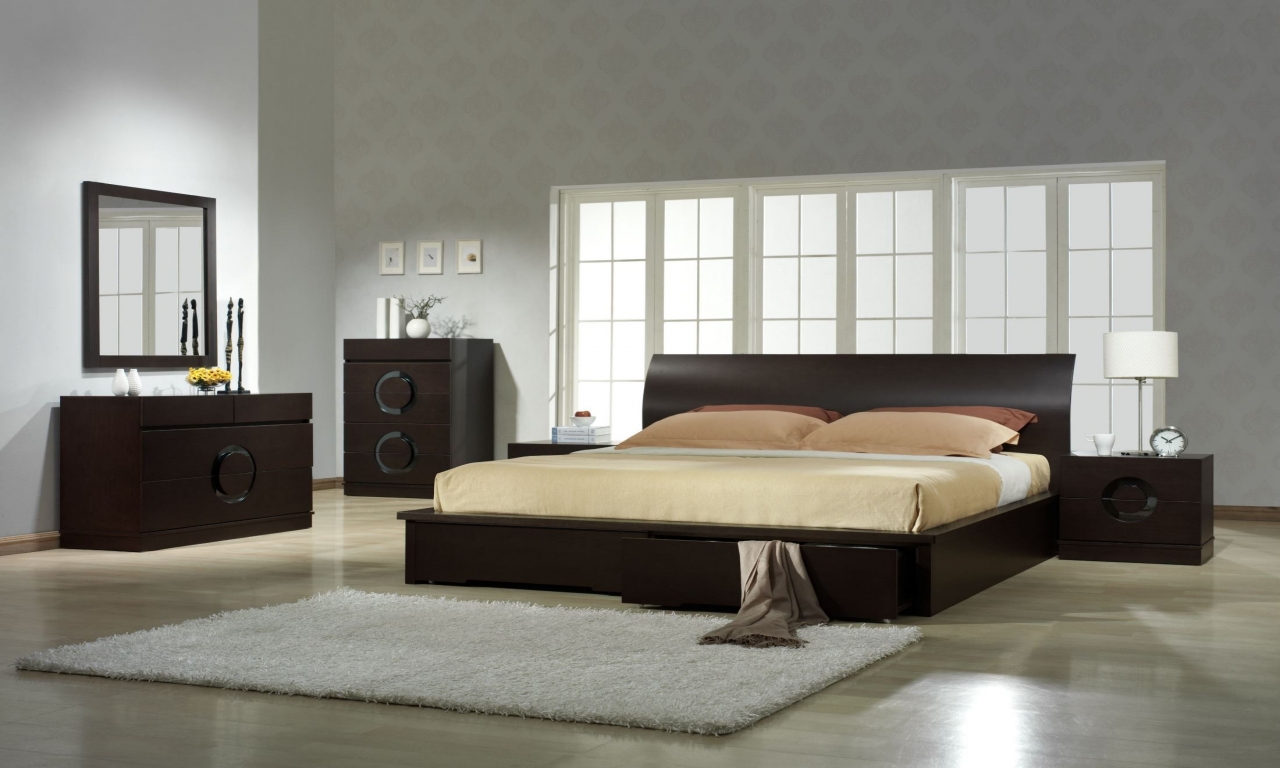 modern contemporary bedroom furniture sets photo - 2