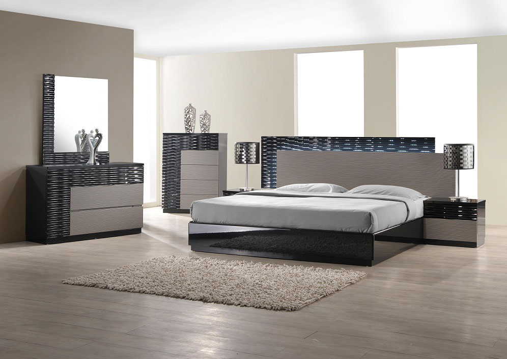 modern contemporary bedroom furniture sets photo - 4