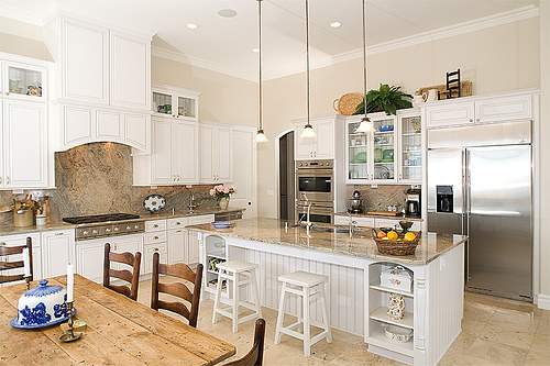 modern country kitchen colors photo - 10